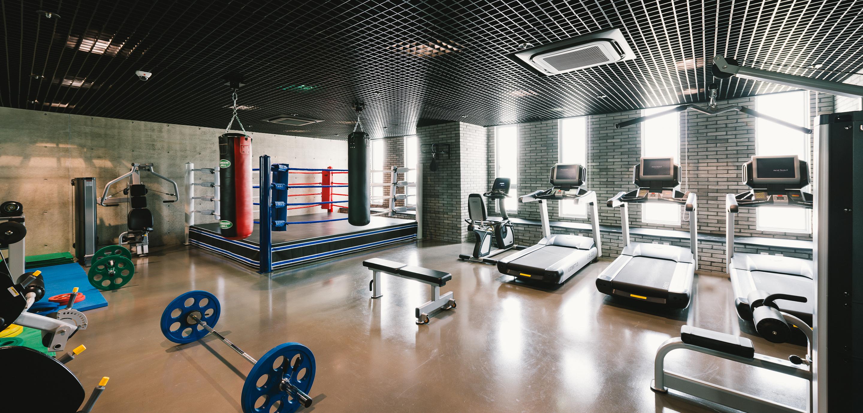 Nest Hotel Инчон Екстериор снимка A gym