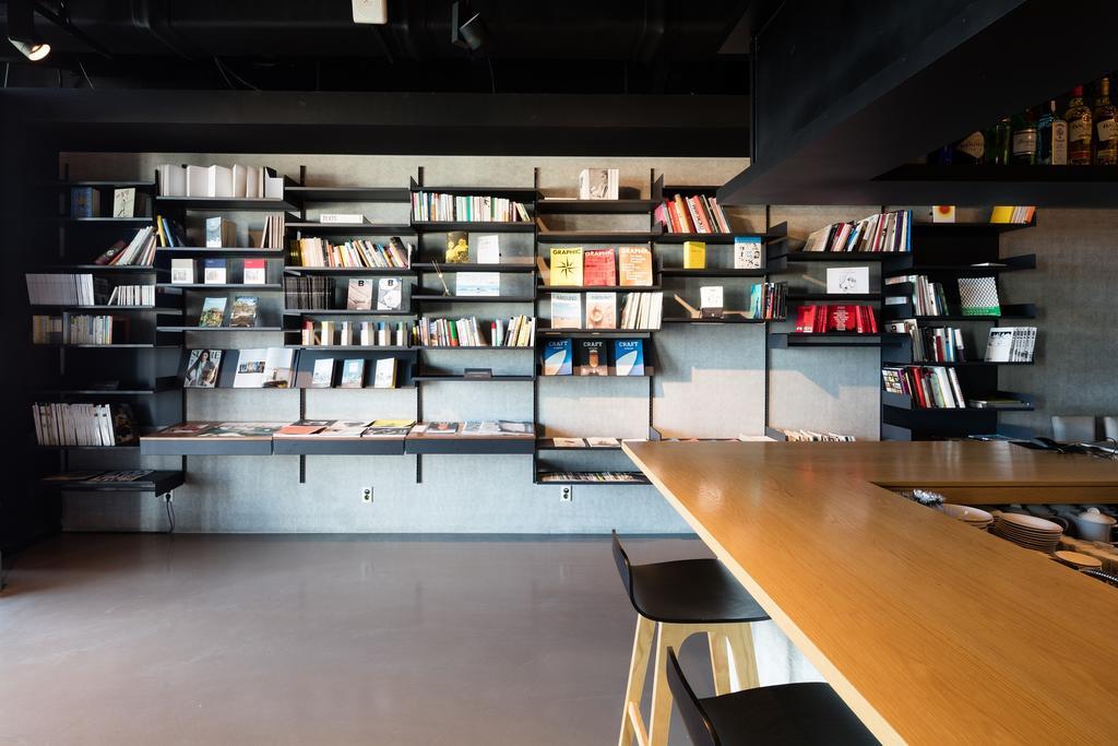 Nest Hotel Инчон Екстериор снимка Library