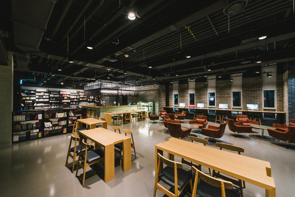 Nest Hotel Инчон Екстериор снимка Library